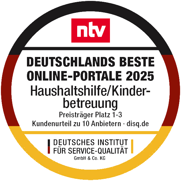 ExtraSauber ist Testsieger der Studie Online-Putzdienste 2025